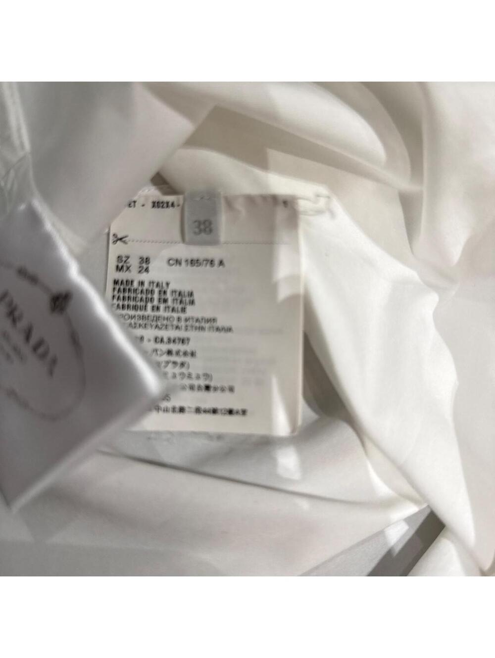Prada Women's White Blouse - Picture 5 of 11
